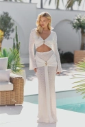Neffa – Set: Top + Rock mit Schmuckdetail