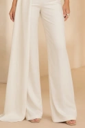 Puerto – off-white set: blouse + trousers