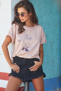 Rufaro - graphite denim skirt