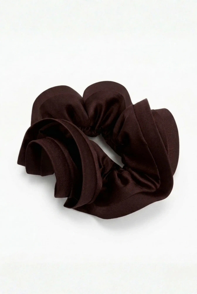 Marron – braunes Haargummi