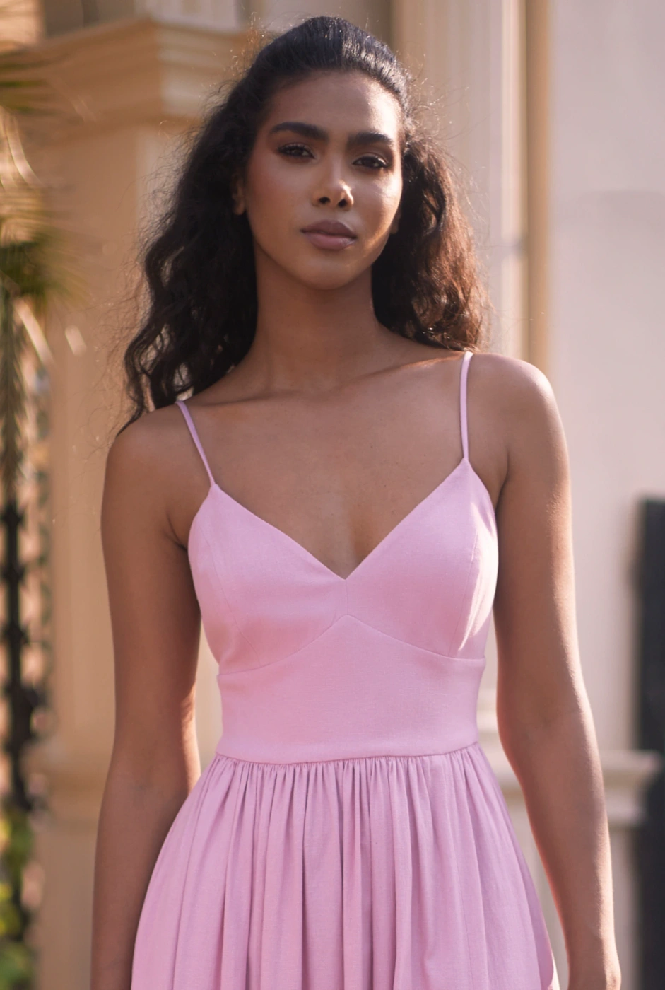 Kamalla Rosa - Harmonie von Rosa in einem Maxikleid