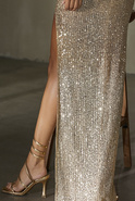  Yelda Maxikleid - Anpassung mit Glanz