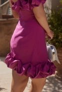 Glenn – Minikleid mit Rüschen
