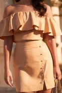 Audrey - Unique Mini Top and Skirt Set for Any Occasion