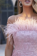 Emre - Corset Mini with Feathers