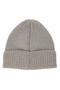 Grey Winter Beanie with Lou Logo