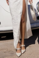 Roseane - maxi asymmetry in broken white