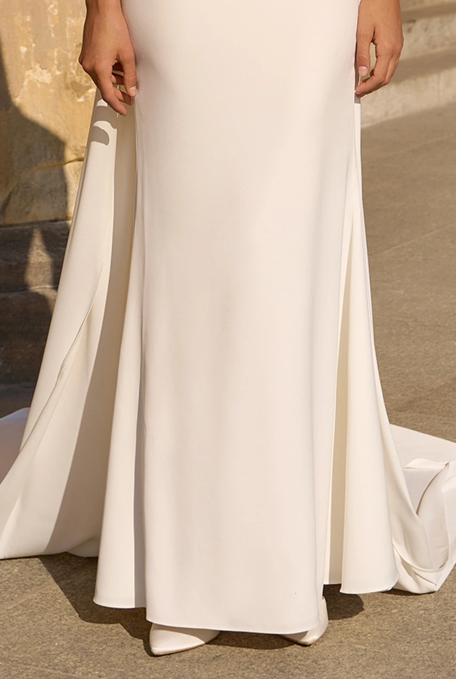 Tarsylia - Brautkleid mit abnehmbarer Schleppe