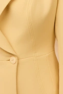 Laosa – yellow mini blazer dress