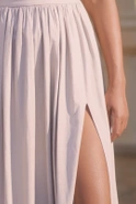 Kamalla Gray - maxi dress in a natural style