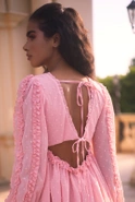 Uskaly - mini dress in magical pink
