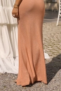 Berenika - draped maxi dress with tie at the back