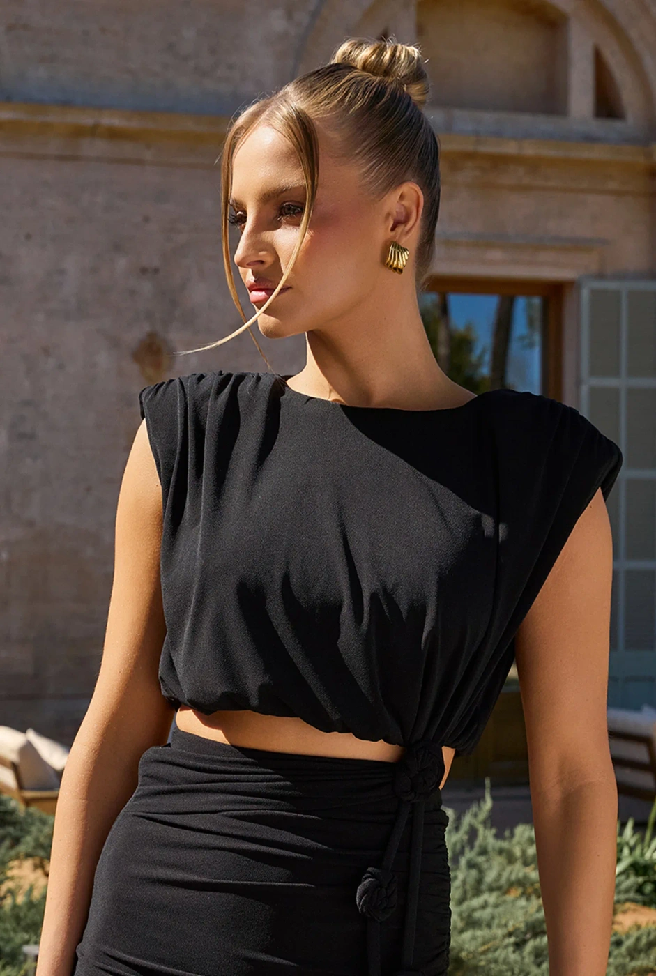 Viktoria - mini dress in stretch fabric