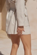 Liyana - Mini Dress with Lining