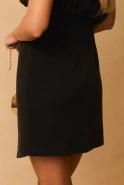 Maruxa - Graphit Mini mit asymmetrischem Schnitt