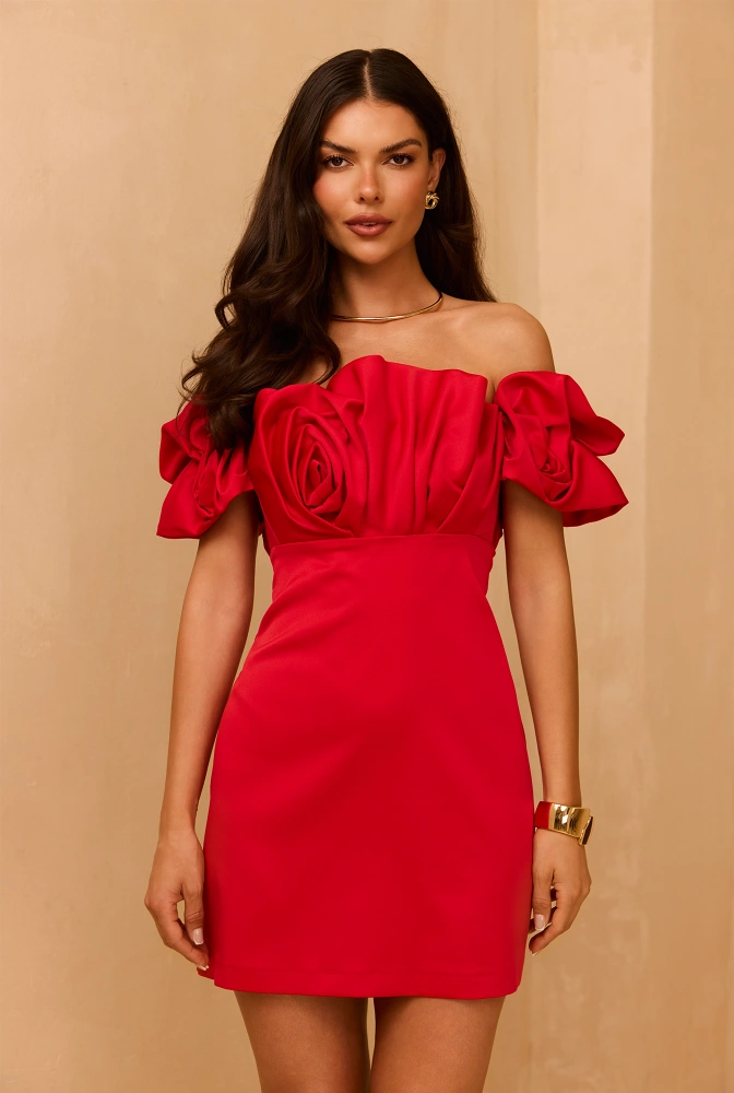 Olione – Mini-Korsettkleid mit Bügeln