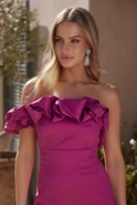 Glenn – Minikleid mit Rüschen