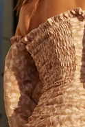 TIVVA - DRESS WITH OPENED SHOULDERS
