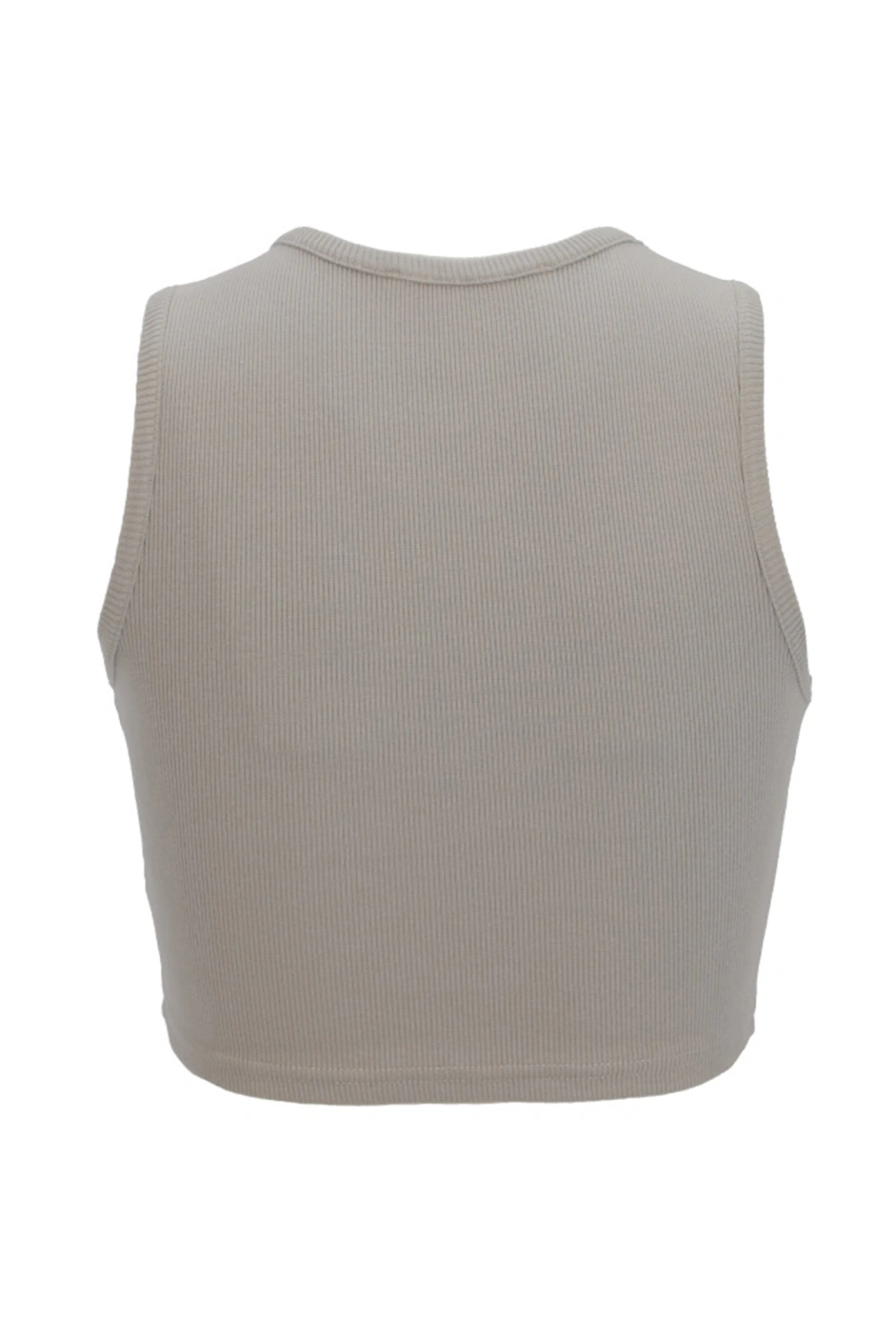 Saura - a short olive strapless top