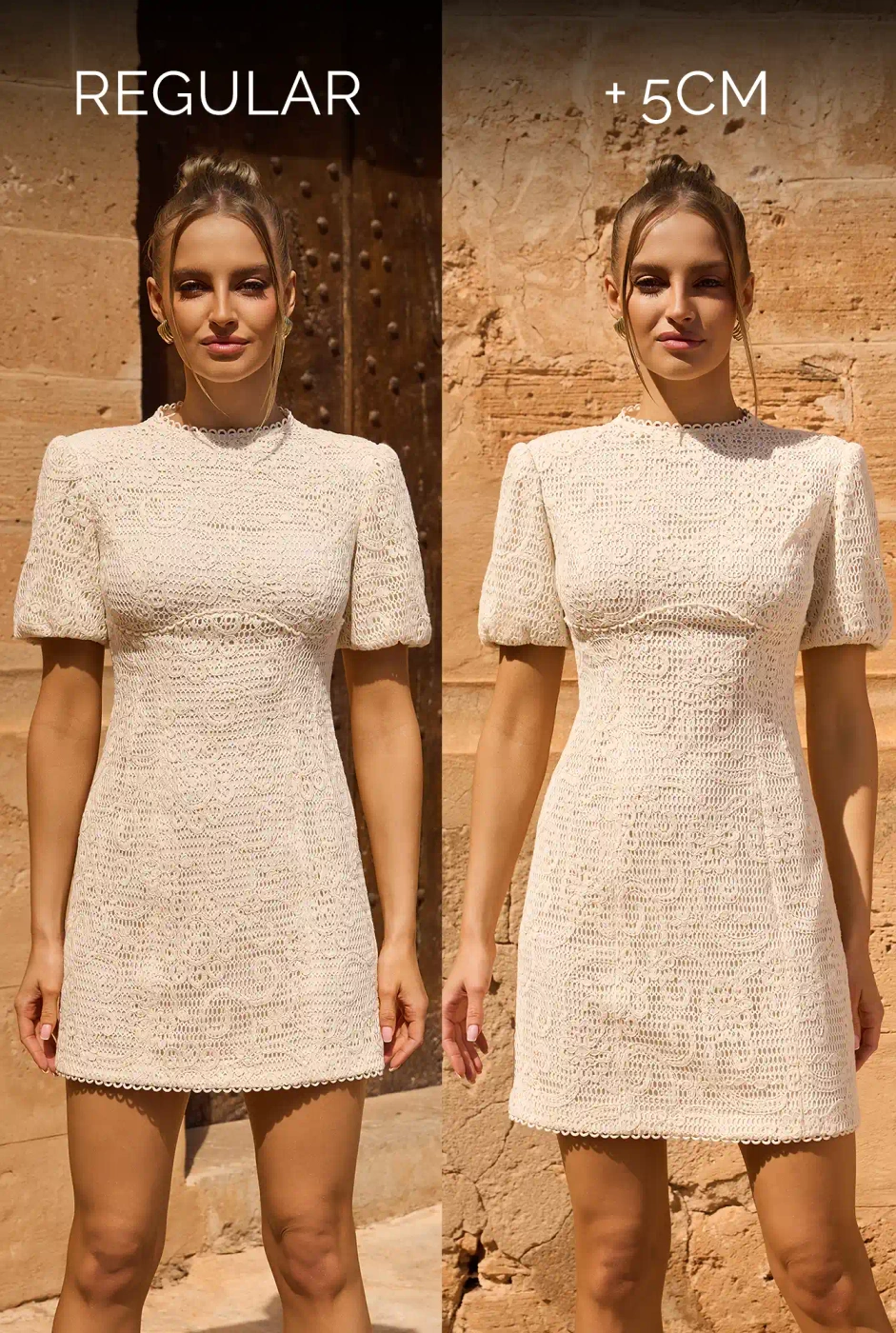Shila - Kleid in zwei Varianten je nach Körpergröße