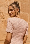 Sloane Rosa - Minikleid mit Schulterpolstern