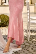 Dayen - Maxikleid mit verschnörkeltem Halsband