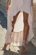 Ester Rosa Set - Sommerset aus rosa Baumwolle