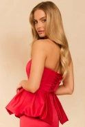 Ferrera – red Set: Corset + Skirt