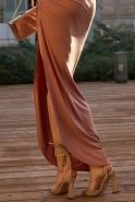 Sibilla - draped maxi dress