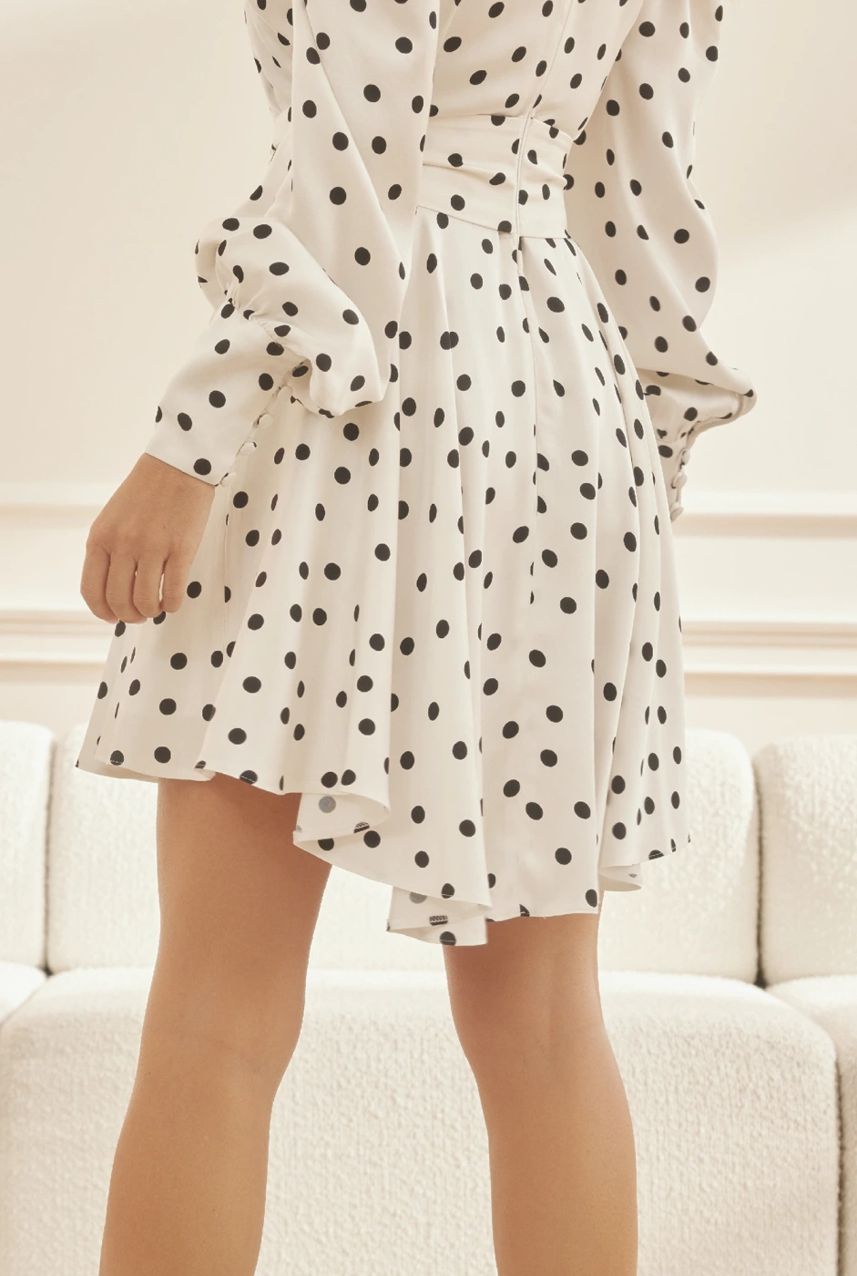 Hera - Minikleid mit Tupfen