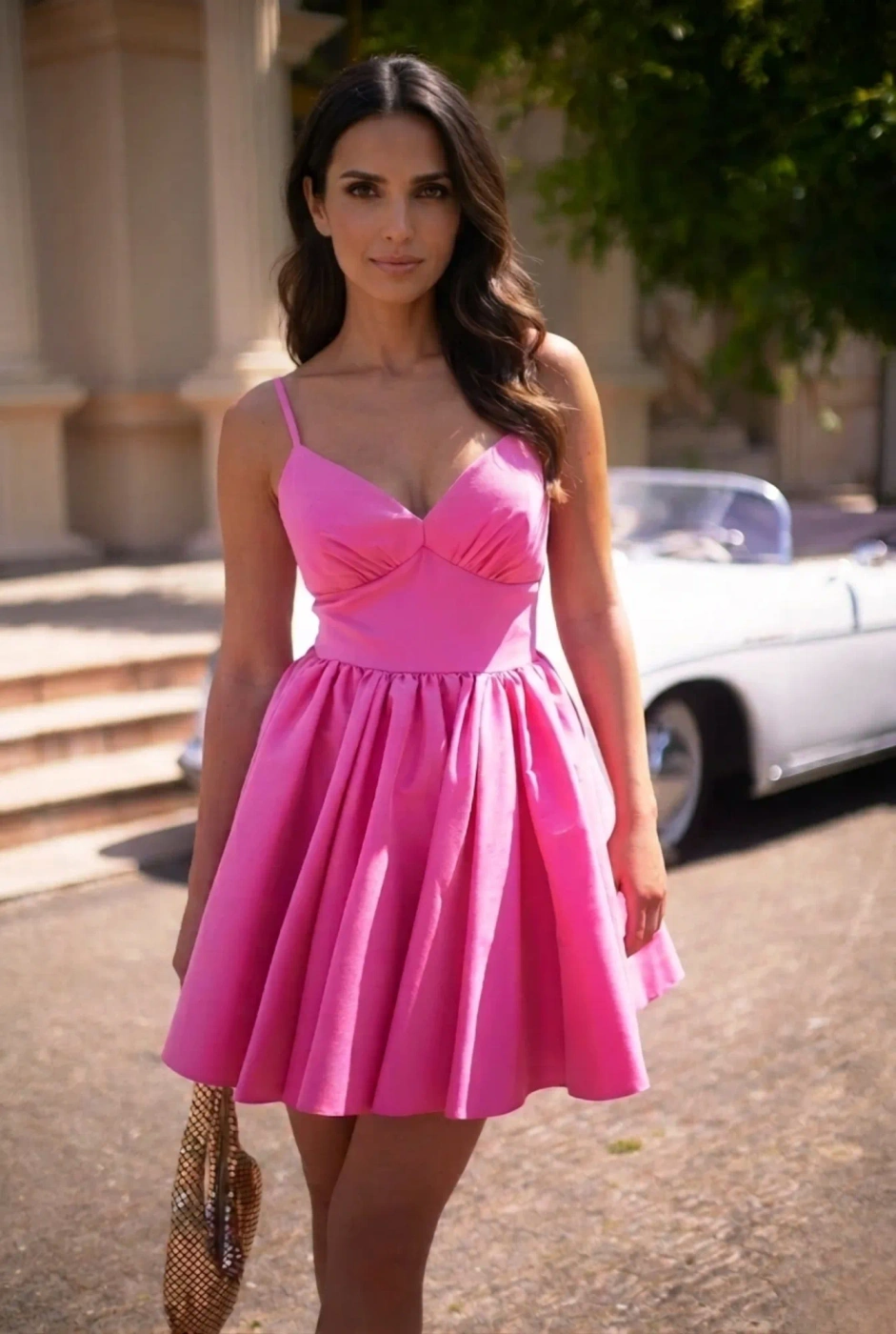 Elodia - a synonym of femininity in the rose sheen of the dress