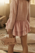 Mira – durchbrochener Mini-Pullover