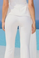 Puerto – elegant off-white trousers