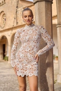 Cristi - Minikleid aus Spitze
