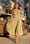 Luana - Midikleid mit Nackenband