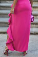 Fernanda Rosa - Maxikleid in intensivem Rosa