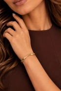Noya – gold-plated stainless steel bracelet