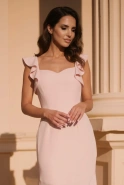Yasemin - ein gepudertes Maxikleid