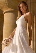 Cambria - Maxibrautkleid mit Spitze